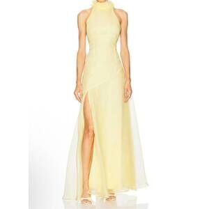 NEW SONYA MODA noelle gown in yellow